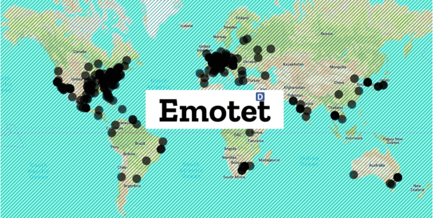 Botnet Emotet xuất hiện trở lại sau mười tháng ngừng hoạt động