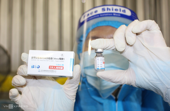 TP Hồ Chí Minh bắt đầu tiêm vaccine Sinopharm