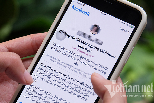 Cảnh giác với dịch vụ lấy lại tài khoản Facebook bị khóa vì chia sẻ clip nhạy cảm