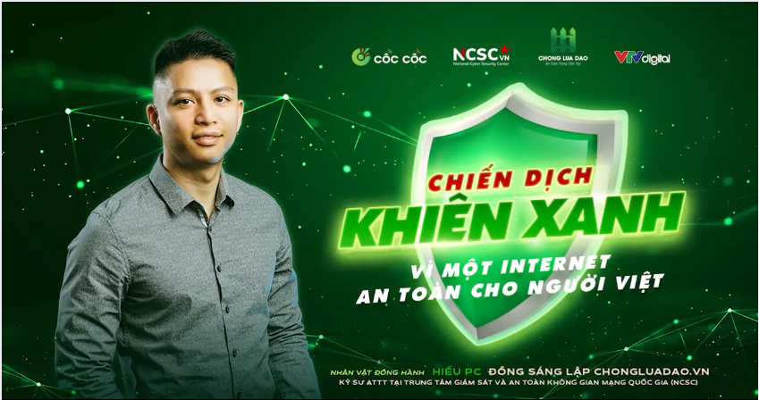Chiến dịch Khiên Xanh - Vì một Internet an toàn cho người Việt