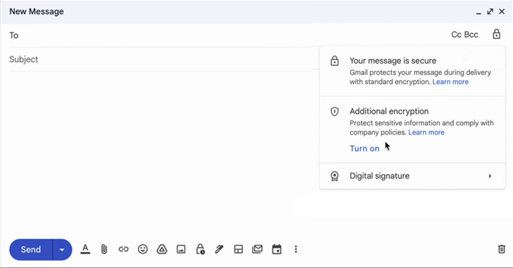 Google tăng cường bảo mật cho Gmail với tính năng mã hóa phía máy khách